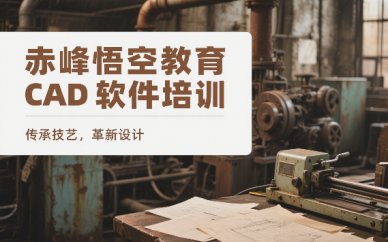 赤峰零基础学设计 cad画图培训 cad图纸培训学习机构
