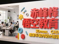 赤峰室内家装设计培训 设计图纸实战培训学习班