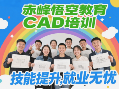 赤峰CAD 画图实战培训营,用真实工作案例学习