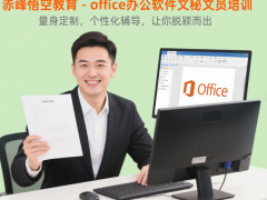 赤峰Office 实战速成培训学习 针对职场痛点定制学习